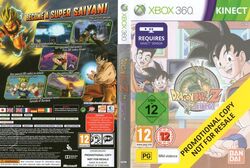 Sensor Kinect Usado Para Xbox 360 Com Jogo Dragon Ball Z for Kinect