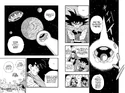 Bardock and his teammates in their spaceship (English)