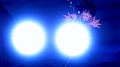 Goku creates energy spheres for the Twin Dragon Shot