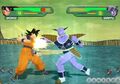 Ginyu punching Goku