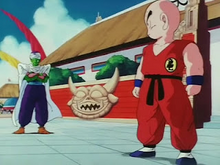 Krillin and Piccolo about to fight.png