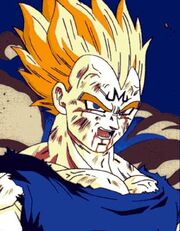Vegeta sacrifices himself in order to defeat Majin Buu