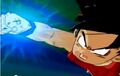 Kid Goku uses his Super Dragon Fist