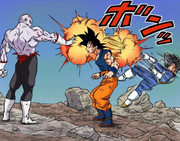 Vegeta eliminated