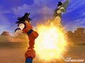 Goku knocking away Turles