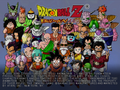 An alternate Menu Screen with various characters