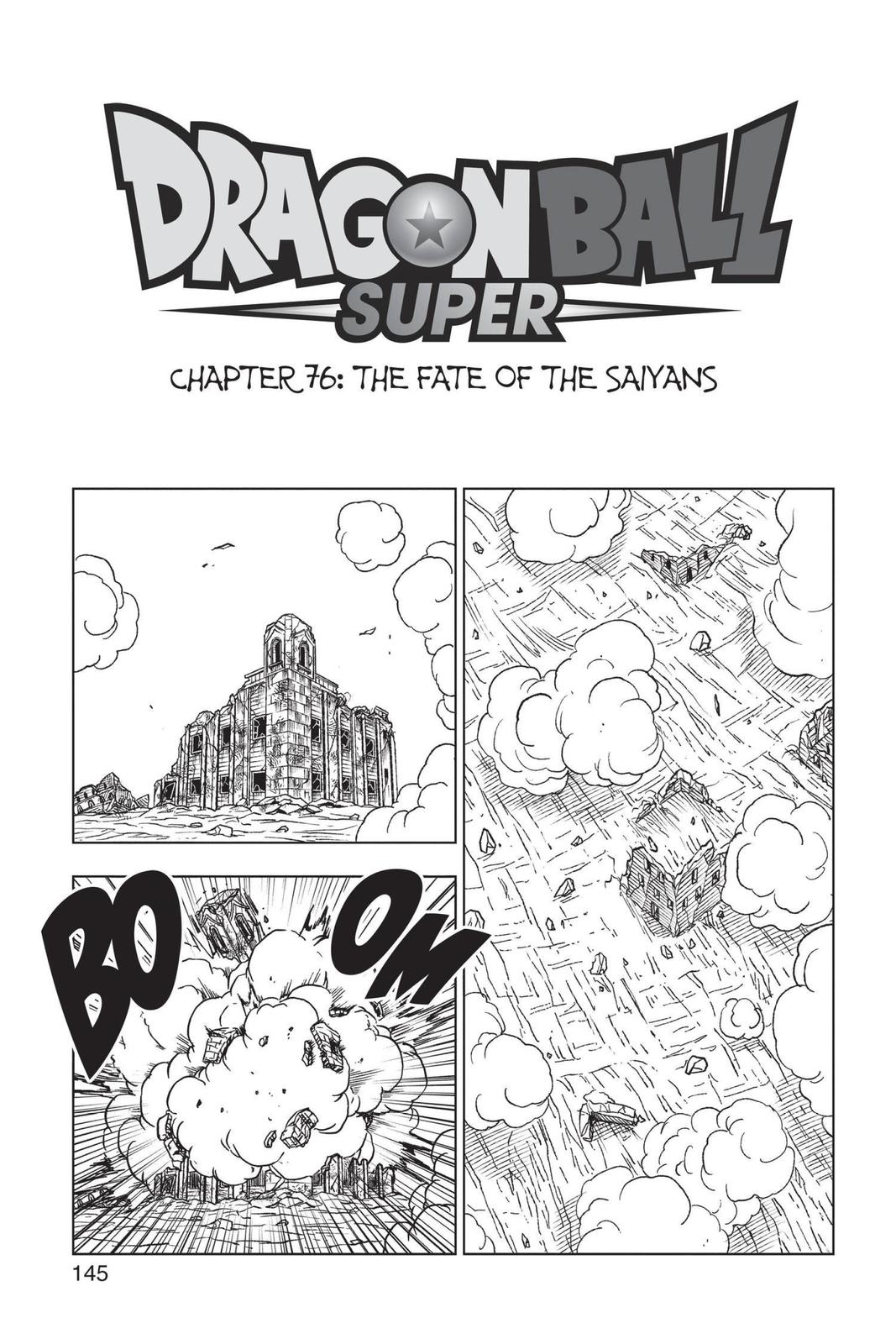 List of Dragon Ball Super manga chapters, Dragon Ball Wiki