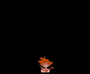 Goku en el opening.