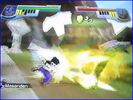 Gohan launches his Masendan at a Saibaman in Infinite World