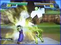 Kid Gohan charges a Masenko in Infinite World