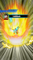 Kid Goku charges a Kamehameha in Dokkan Battle