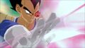 Vegeta firing his attack