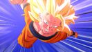 SS3 Goku charging in DBZ Kakarot