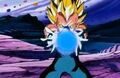 Vegeta fires a Ki Blast at Super Janemba in Fusion Reborn