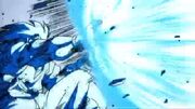 The World's Strongest - Goku increasing his Kaio-ken Kamehameha to x4
