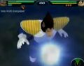 Great Ape Vegeta charges a Full Power Energy Ball in Budokai Tenkaichi 1