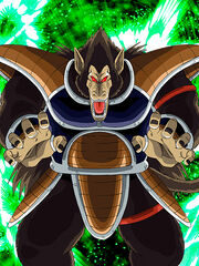 Dokkan Battle Warrior Race's Backbone Raditz (Great Ape) card (Great Ape Mode Raditz SSR-UR)