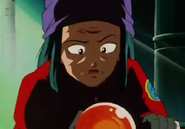 Aged Mai in the first episode of Dragon Ball GT