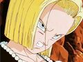 Android 18 gets angry