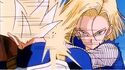 Android 18 beats Vegeta