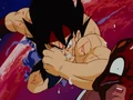 Bardock elbows a Frieza soldier