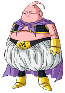 Arte de Majin Buu en la película.