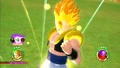 Super Gogeta charges a Super Explosive Wave in Raging Blast 2