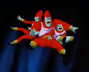 Los Hermanos Para-Para son derrotados por el trío.