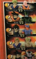 Kai Duel set including Janemba vs. Vegeta, Broly vs. Gohan, Goku vs. Cell, Vegito vs. Super Buu, and Frieza vs. Bardock