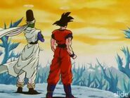 Páigufan y Goku en el Infierno.