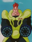 Android 16 uses his Hell's Flash attack