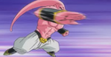 The huge Buu attacks