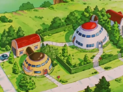 Casa de Goku y Gohan en el distrito del este