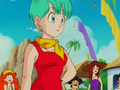 Bulma on Papaya Island, for the 25th World Tournament