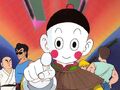 Chiaotzu uses his psychic powers to fix the ordering of the matches