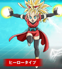 Super Saiyan Heroine (alternative outfit)