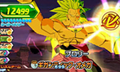 Super Saiyan 3 Broly prepares an attack in Ultimate Mission