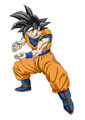 Promo Art for Goku in the Manga