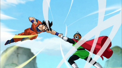 Great Saiyaman vs. Goku Black