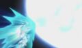 Goku fires the Super Kamehameha at Beerus in Battle of Gods