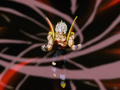 Super Baby Vegeta gathers energy to further transform