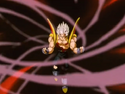 Super Baby Vegeta gathering energy