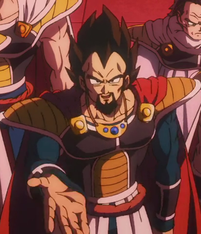 dragon ball z king vegeta super saiyan