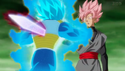 Goku Black stabs Vegeta