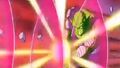 Piccolo's Energy Wave vs. Garlic Jr.'s Belly Blast