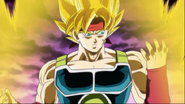 Bardock transformado en Supersaiyano.