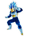 Super Saiyan God SS Evolved Vegeta in Dokkan Battle