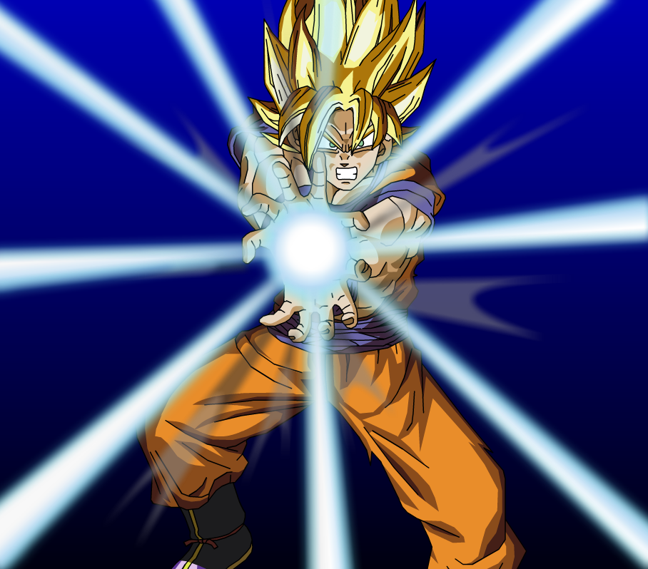 SonGoku Kamehameha by horang4628 on DeviantArt