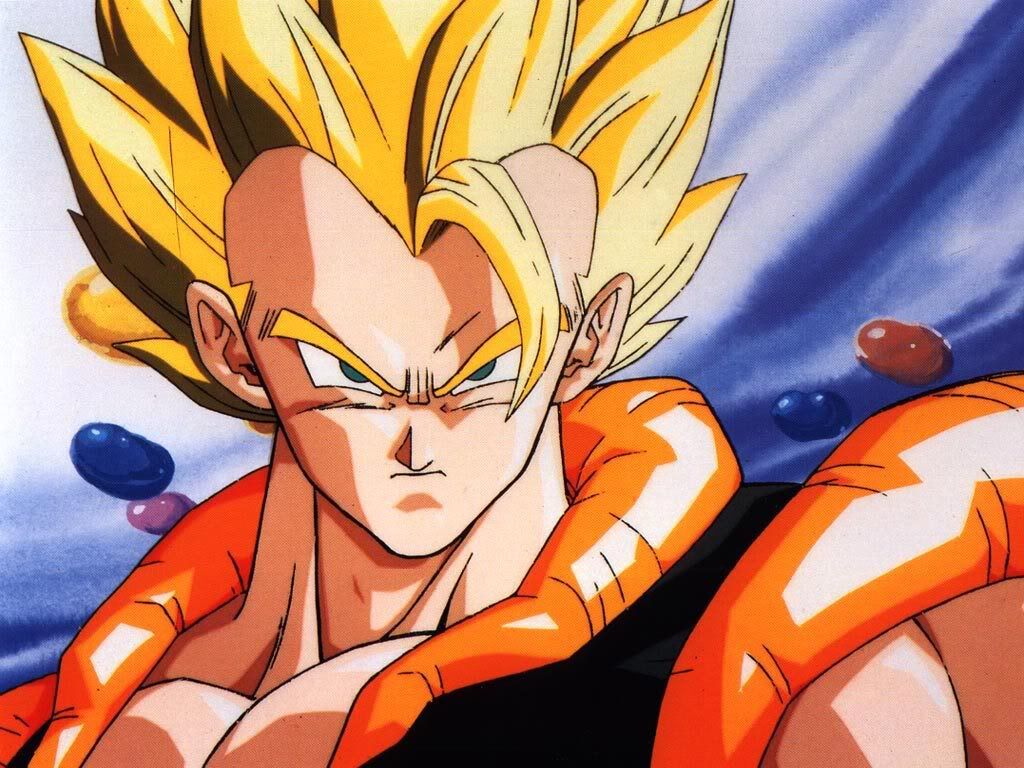 Gogeta SSj Keyed, Dragon Ball GT character illustration