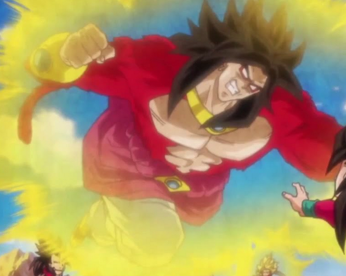 Super Saiyan 4 Broly Goes On A Rampage In Shonen Jump's Undead Unluck